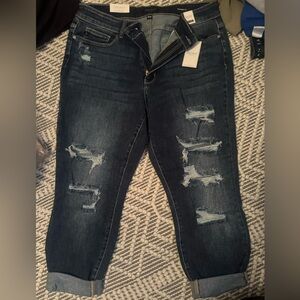 Judy Blue High Waist Boyfriend Jeans